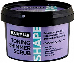 Rozświetlający peeling do ciała - Beauty Jar Toning Shimmer Scrub  — Zdjęcie N1