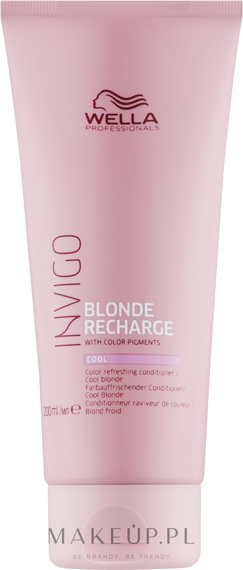 Odżywka do chłodnych odcieni blondu - Wella Professionals Invigo Blonde Recharge Conditioner For Cool Blonde — Zdjęcie 200 ml