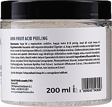 Peeling do twarzy z kwasem AHA - Yamuna — Zdjęcie N2