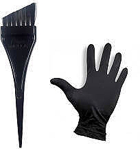 Zestaw do farbowania - Wella (gloves/2pcs + brush/1pcs) — Zdjęcie N1