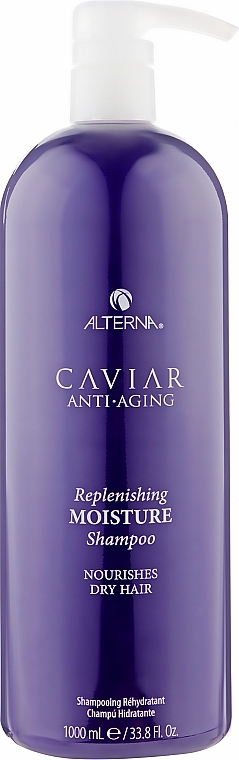 Nawilżający szampon do włosów - Alterna Caviar Anti-Aging Replenishing Moisture Shampoo — Zdjęcie N4