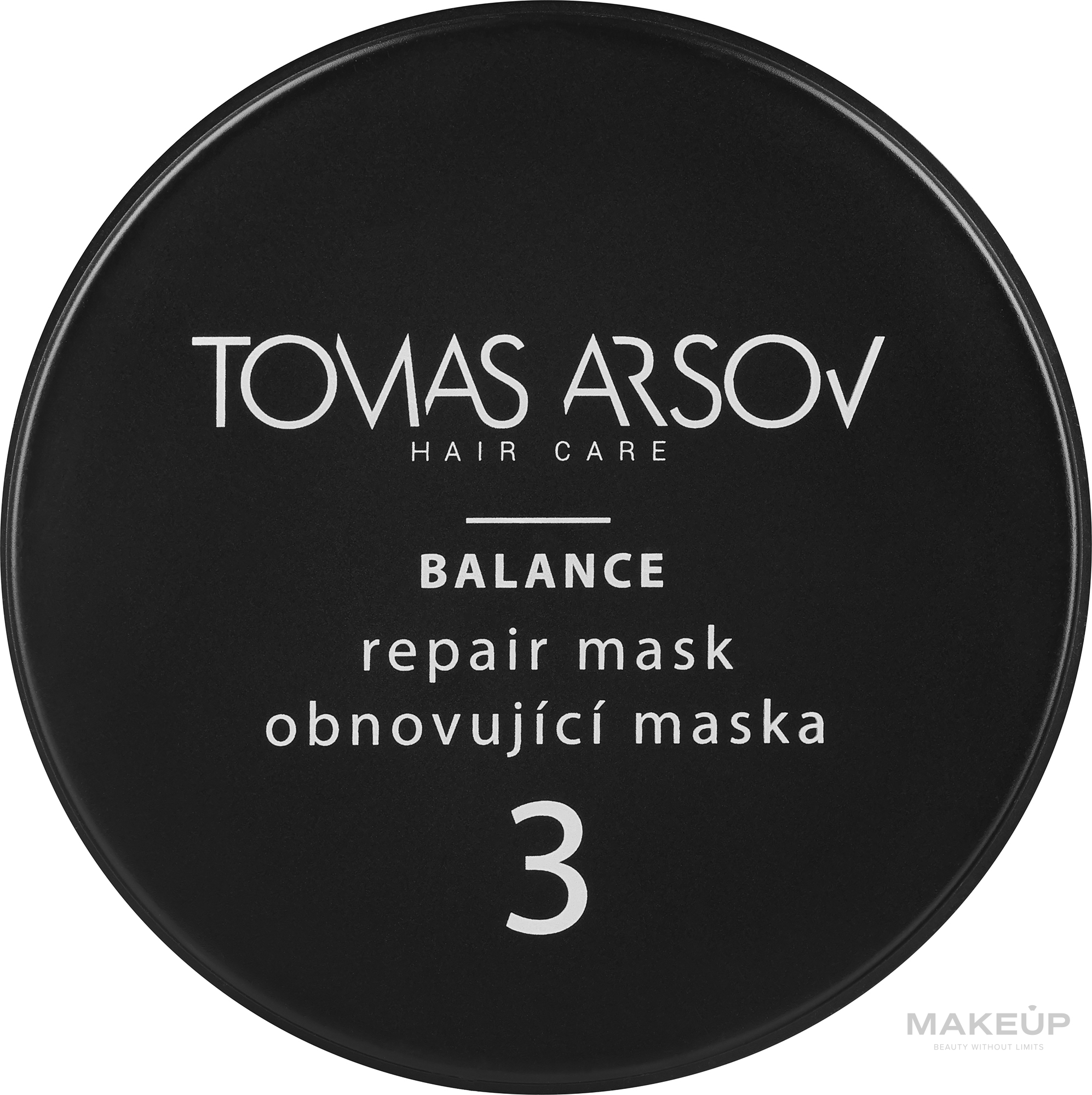 Rewitalizująca maska do włosów - Tomas Arsov Balance Repair Mask — Zdjęcie 100 ml