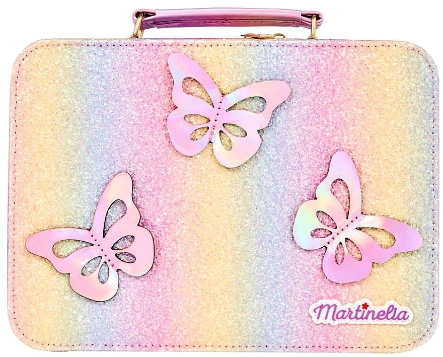 Zestaw kosmetyków w etui, 25 produktów - Martinelia Butterfly Shimmer Wings Case — Zdjęcie N2