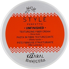 Kup Krem teksturyzujący włosy - Kaaral Style Perfetto Unfinished Texturizing Fiber Cream