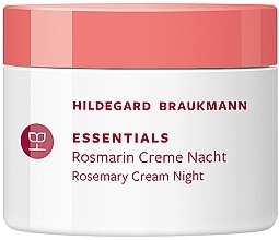 Krem na noc do twarzy z rozmarynem - Hildegard Braukmann Essentials Rosemary Cream Night — Zdjęcie N1