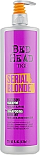 Regenerujący szampon do zniszczonych blond włosów - Tigi Bed Head Serial Blonde Shampoo — Zdjęcie N3