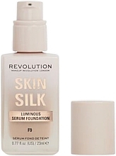 Podkład do twarzy - Makeup Revolution Skin Silk Serum Foundation  — Zdjęcie N1