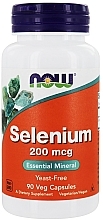 Kapsułki Selen 200 mcg - Now Foods Selenium Essential Mineral — Zdjęcie N1