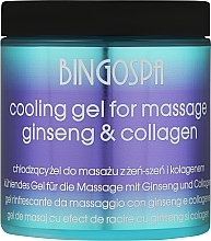 Kup Chłodzący żel do masażu wzbogacony żeń-szeniem i kolagenem - BingoSpa Massage Gel Enriched With Ginseng And Collagen