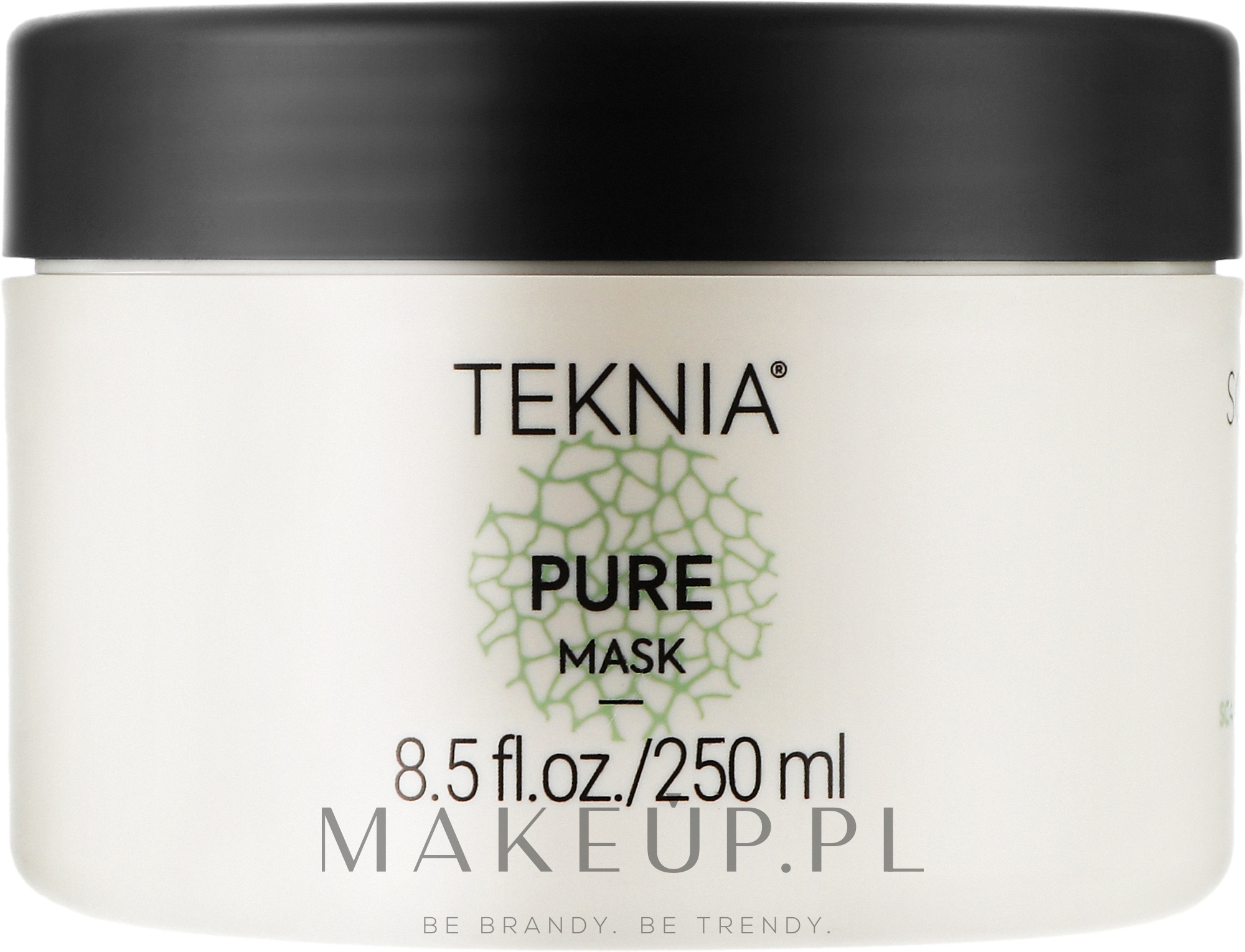 Naturalna glinkowa maska oczyszczająca do tłustej skóry głowy - Lakmé Teknia Pure Mask — Zdjęcie 250 ml