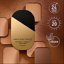 Puder w kompakcie - Max Factor Facefinity Compact Foundation SPF 20 Refillable — Zdjęcie N4