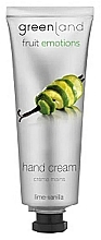 Krem do rąk - Greenland Fruit Emulsion Hand Cream Lime Vanilla — Zdjęcie N1