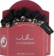 Kup Elastyczna gumka do włosów - Invisibobble Sprunchie Slim Premium Leo Is The New Black