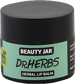 PRZECENA! Balsam do ust - Beauty Jar Dr.Herbs Herbal Lip Balm * — Zdjęcie N3