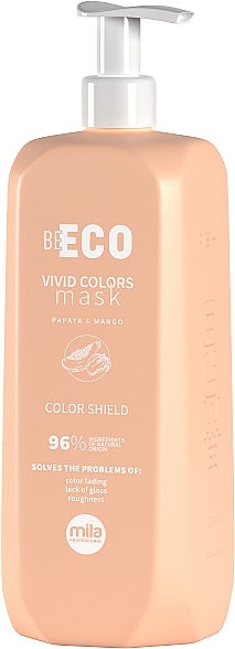 Maska do włosów farbowanych - Mila Professional Be Eco Vivid Color Hair Mask — Zdjęcie N2