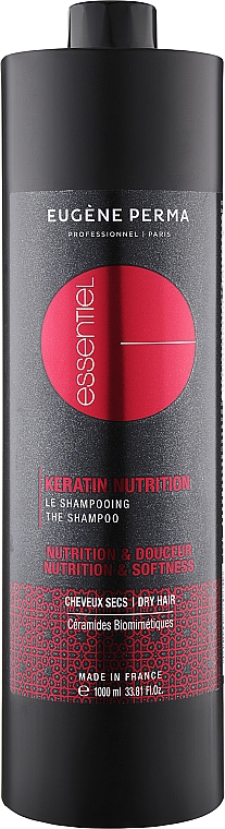 Szampon z keratyną Intensywnie odżywczy - Eugene Perma Essentiel Keratin Nutrition Shampoo — Zdjęcie N5