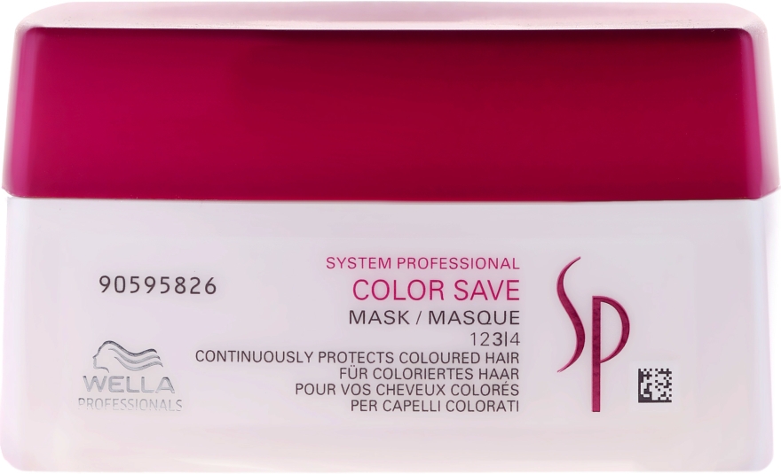Maska do włosów farbowanych - Wella SP Color Save Mask