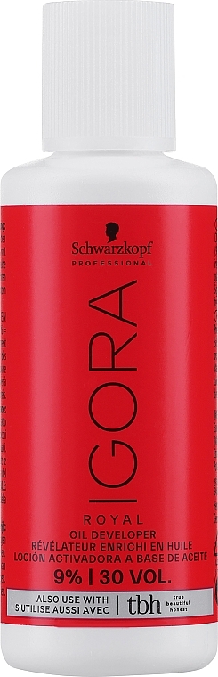 Oksydant 9% - Schwarzkopf Professional IGORA Royal Colorist’s Oil Developer — Zdjęcie N1