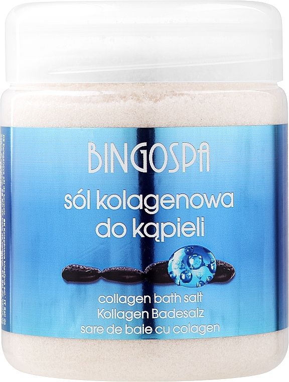 Sól kolagenowa - BingoSpa Bath Salt With Collagen — Zdjęcie N1