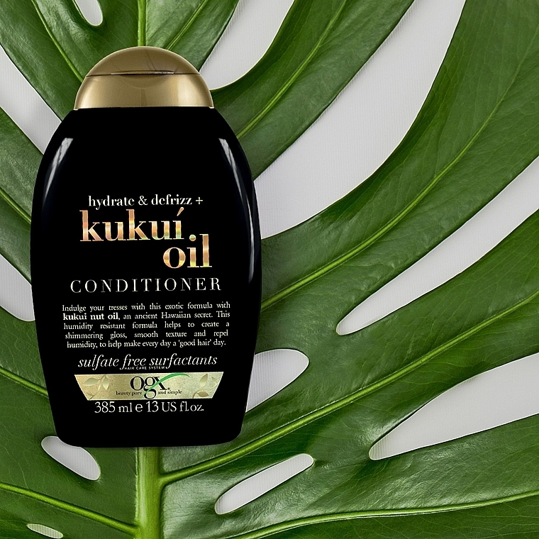 Odżywka do włosów z olejem kukui - OGX Kukui Oil Conditioner — Zdjęcie N3