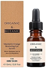 Rewitalizujące serum pod oczy - Organic & Botanic Mandarin Orange Restoring Eye Serum — Zdjęcie N1