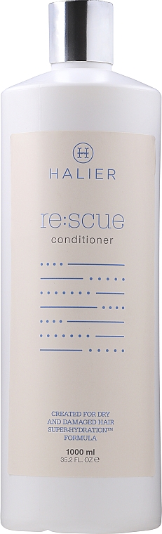 Regenerująca odżywka do włosów suchych i zniszczonych - Halier Re:scue Conditioner — Zdjęcie N4