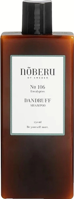 Szampon przeciwłupieżowy - Noberu Of Sweden 106 Anti Dandruff Shampoo Eucalyptus — Zdjęcie N1