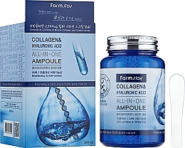 Kup PRZECENA!  Serum w ampułkach z kolagenem i kwasem hialuronowym - FarmStay Collagen & Hyaluronic Acid All-In-One Ampoule *