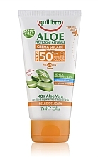 Kup Aloesowy krem przeciwsłoneczny SPF 50+ - Equilibra Aloe Line Sun Cream