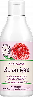 Różane mleczko do demakijażu - Soraya Rosarium Rose Cleansing Milk — Zdjęcie N1