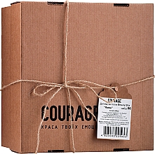 Kup Zestaw prezentowy - Courage Beauty Box (b/lot/150ml + b/oil/50g + scr/250g)