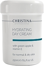 Nawilżający krem na dzień Zielone jabłko i witamina E - Christina Hydrating Day Cream Green Apple — Zdjęcie N1