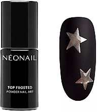 Top hybrydowy - NeoNail Top Frosted Powder Nail Art — Zdjęcie N2