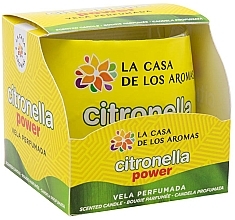 Kup Świeca zapachowa - La Casa De Los Aromas Citronela Power