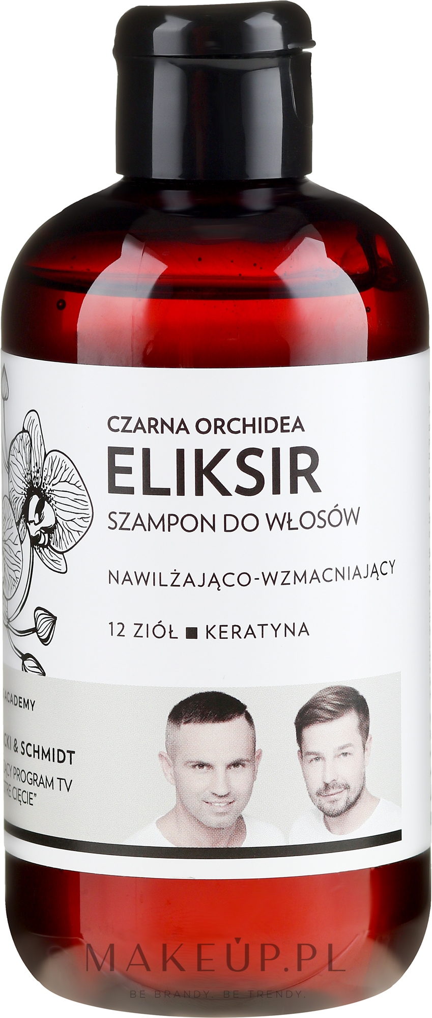 Nawilżająco-wzmacniający szampon-eliksir do włosów Czarna orchidea - WS Academy Black Orchid Elixir Wash — Zdjęcie 250 ml