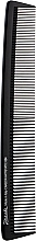 Węglowy grzebień do strzyżenia włosów 19 cm, czarny - Janeke 824 Carbon Cutting Comb — Zdjęcie N1