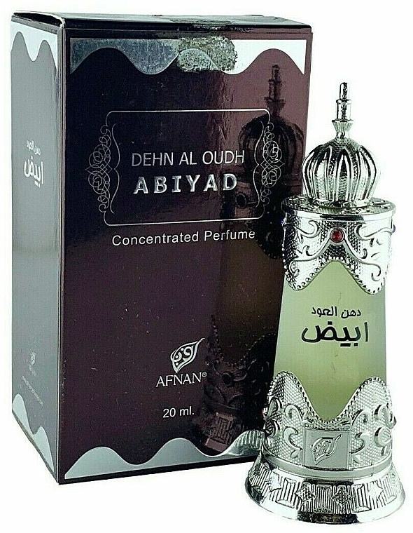 Afnan Perfumes Dehn Al Oud Abiyadh - Olejek zapachowy — Zdjęcie N1