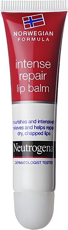 Intensywnie regenerujący balsam do ust - Neutrogena Intense Repair Lip Balm — Zdjęcie N1