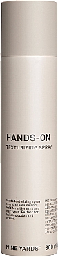 Matujący spray teksturujący do włosów - Nine Yards Hands On Texturizing Spray — Zdjęcie N1