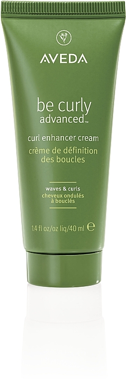 Krem nawilżający do kręconych włosów - Aveda Be Curly Advanced Enhancer Cream (mini) — Zdjęcie N1