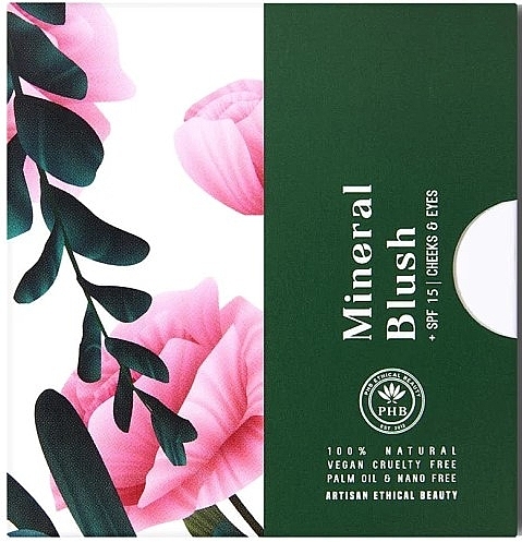 		Róż do twarzy - PHB Ethical Beauty Mineral Blush SPF 15 — Zdjęcie N1