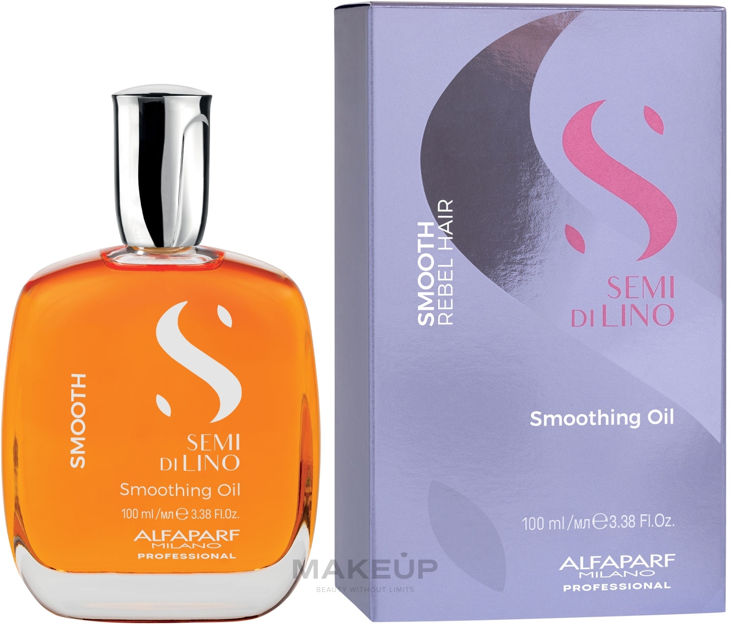 Wygładzający olejek do włosów - Alfaparf Semi di Lino Smooth Oil — Zdjęcie 100 ml