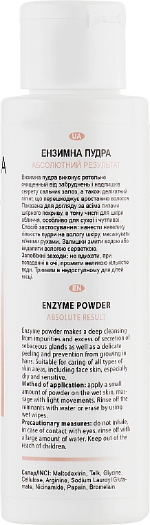 Enzymatyczny puder do twarzy i ciała - JantarikA Enzyme Powders Absolute Result Amino Acid — Zdjęcie N2