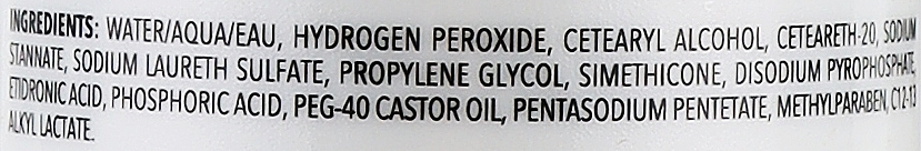 Krem-utleniacz do włosów 6% - Aloxxi 20Volume Creme Developer — Zdjęcie N3