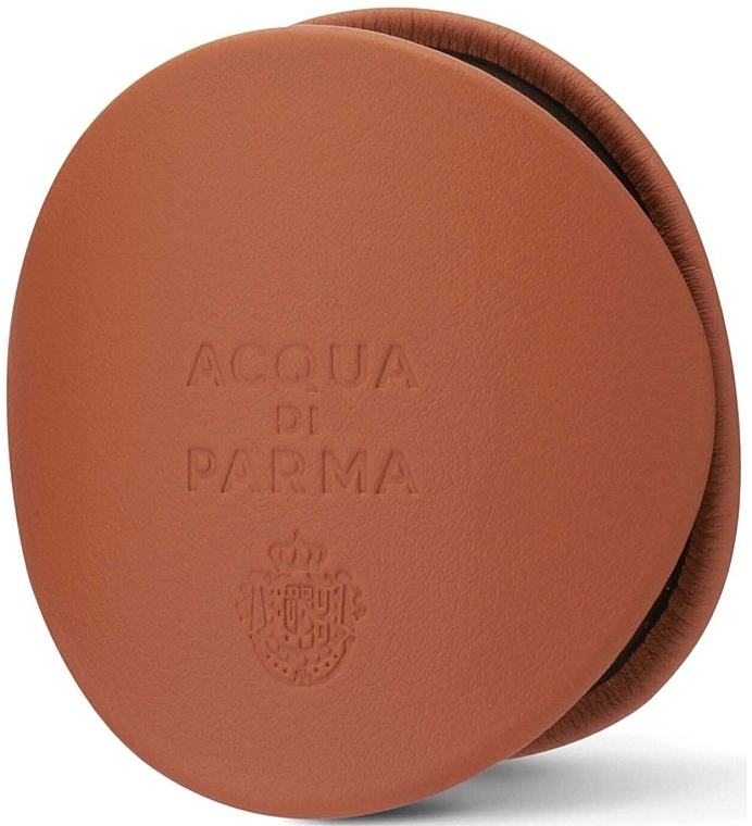 Skórzana obudowa do dyfuzora samochodowego - Acqua di Parma Car Diffuser Case Brown/Cammello Leather — Zdjęcie N1