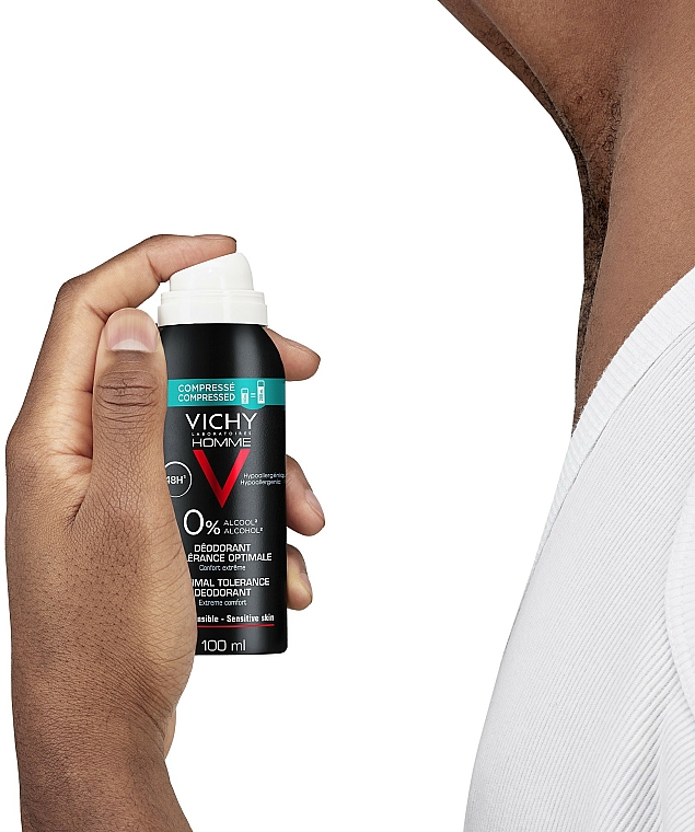Dezodorant dla mężczyzn Optymalny komfort dla skóry wrażliwej - Vichy Optimal Tolerance Deodorant 48H — Zdjęcie N5