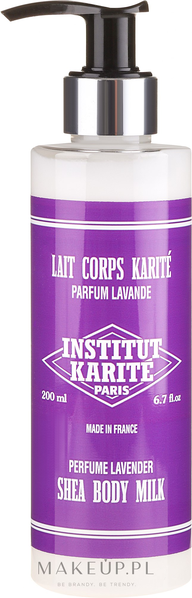Mleczko do ciała Lawenda - Institut Karite Lavender Shea Body Milk — Zdjęcie 200 ml