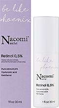 Serum do twarzy na noc z retinolem 0,5% - Nacomi Next Level Retinol 0,5% — Zdjęcie N2