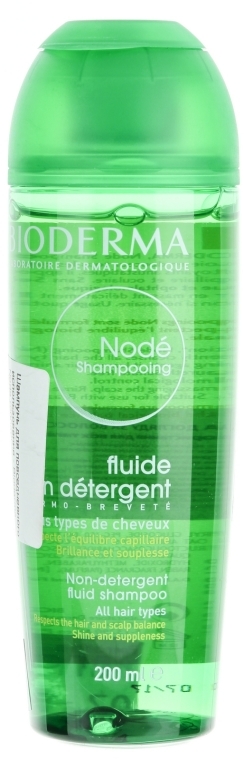 Delikatny szampon do częstego mycia włosów - Bioderma Nodé Fluide