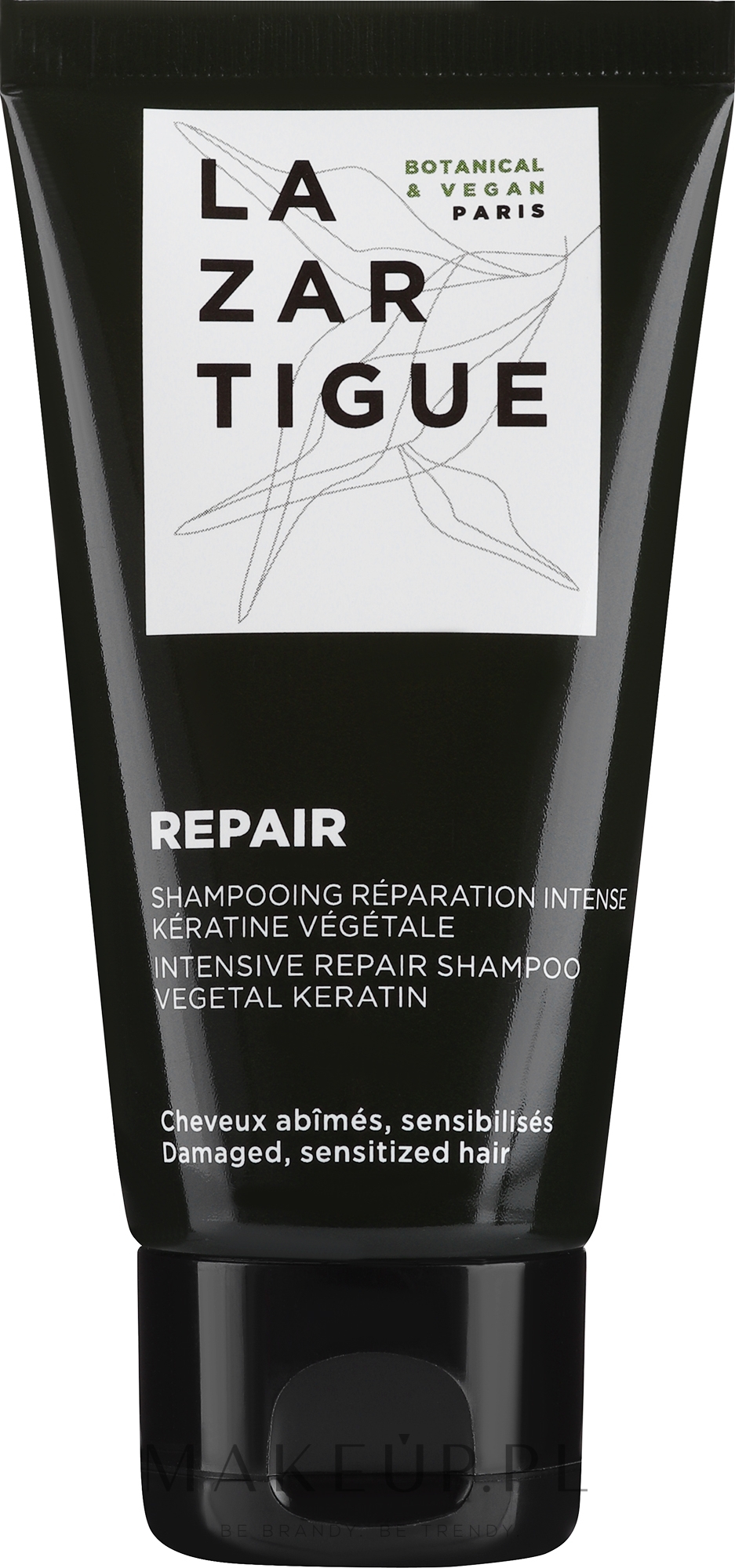 PREZENT! Intensywnie regenerujący szampon - Lazartigue Repair Intensive Repair Shampoo (mini) — Zdjęcie 50 ml